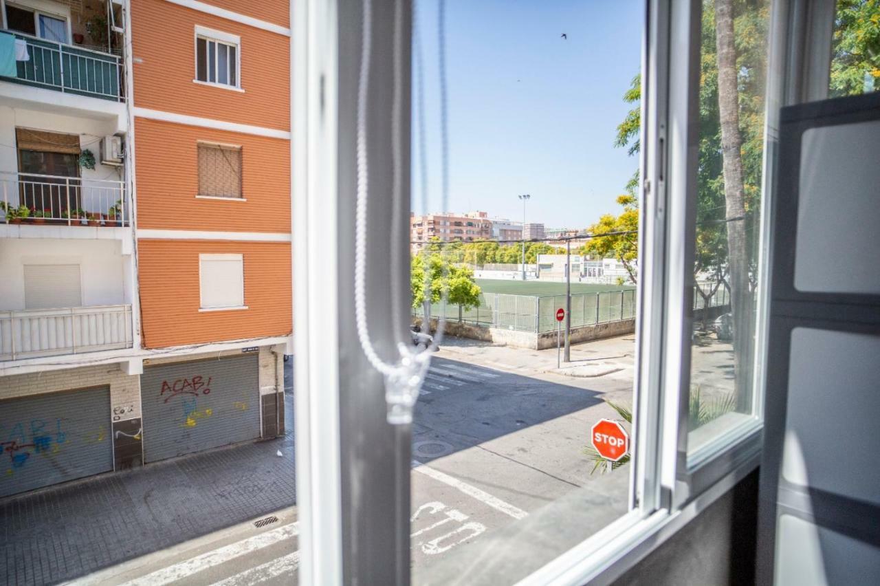 Apartamento Piso De Diseño A 5 Min Andando De La Playa Valencia Exterior foto